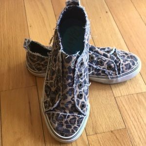 Blowfish Leopard Slip On Shoe